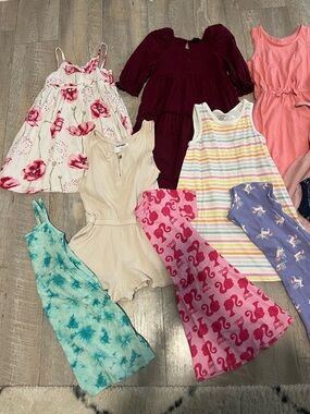 Toddler Spring & Summer Clothing Bundle Size 4/5 and 5/6 30+ Pieces